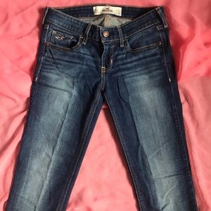 Hollister Straight Leg Blue Jeans